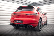 Porsche Macan GTS / Sport Design Mk1 Facelift 2018-2021 Bakre Diffuser Maxton Design